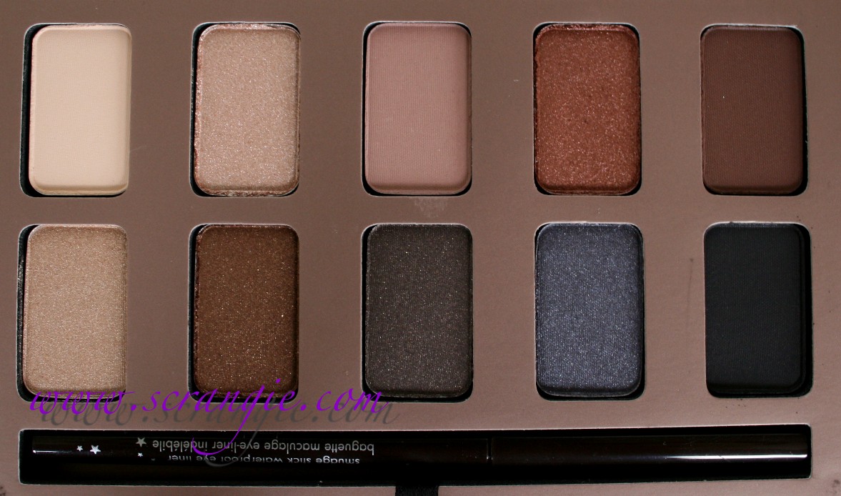 Scrangie: Stila NaturalEyes / Natural Eye / In The Light Palette Swatches and Review