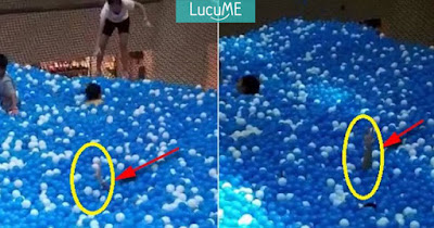 Ibu dan Anak Ini 'Tenggelam' di Wahana Mandi Bola, Videonya Viral