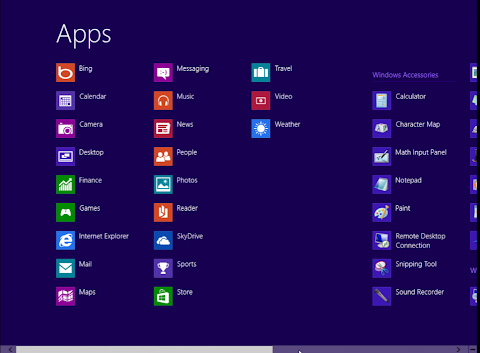 Inilah Aplikasi aplikasi Windows 8
