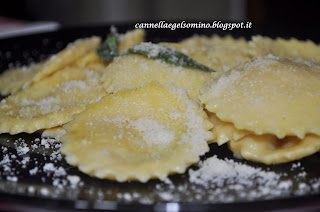 ravioli di zucca