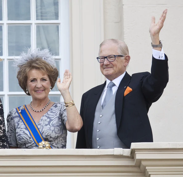 Queen Beatrix, Crown Prince Willem, Princess Maxima, Prince Constantijn, Princess Laurentien, Princess Margriet