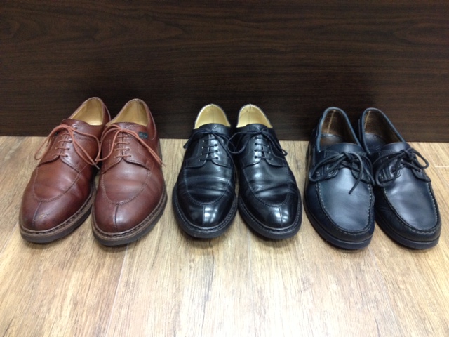 DIGRAG BLOG Niigata Ekinan: 革靴そろいました！