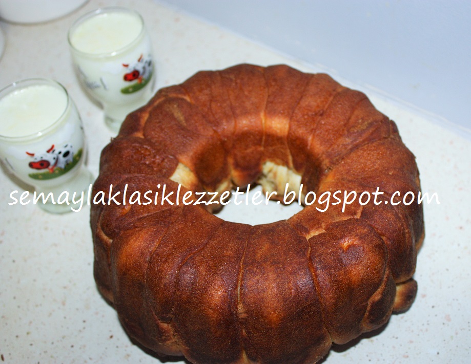 Mutfak Merakım Kek Kalıbında Haşhaşlı Çörek