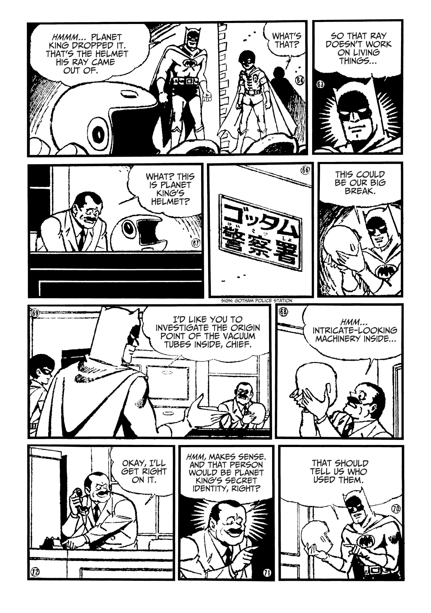 Read online Batman - The Jiro Kuwata Batmanga comic -  Issue #42 - 13