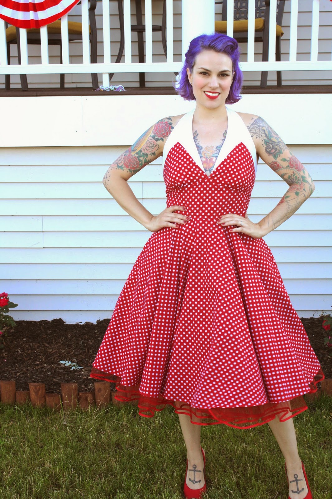 Gertie's New Blog for Better Sewing: Butterick 6049: A Festive Halter Dress