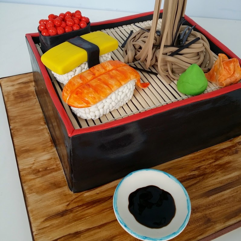 TeaRoom by Bel Jee Japanese Bento Box Cake