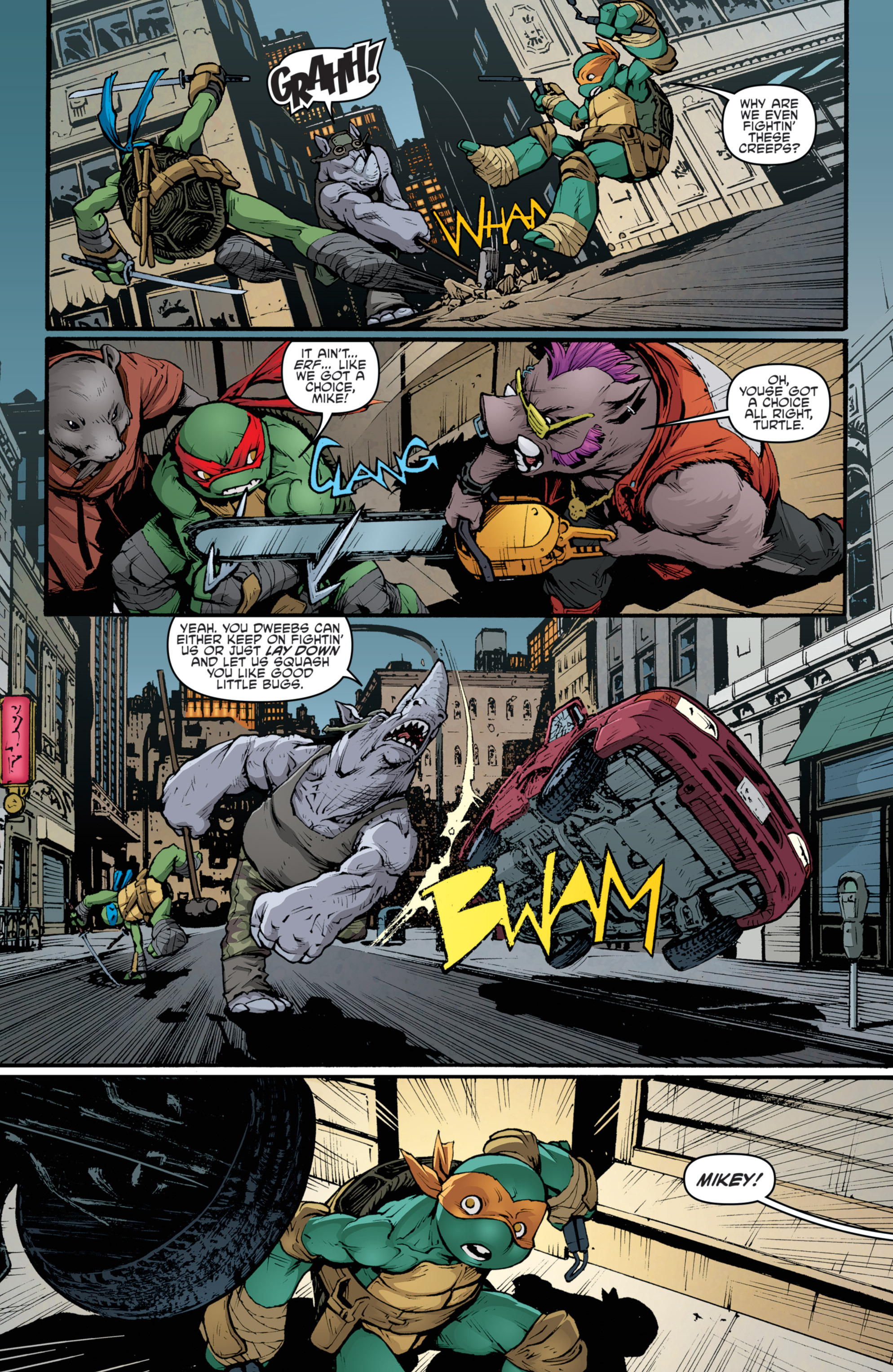 Read online Teenage Mutant Ninja Turtles (2011) comic -  Issue #40 - 4