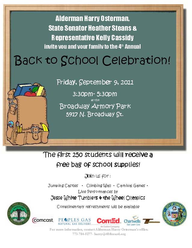 Uptown Update Back To School Event In 48th Ward