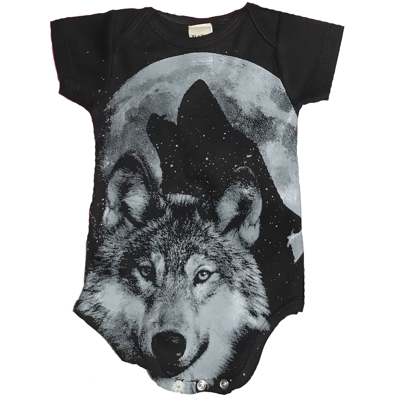 wolf onesie baby