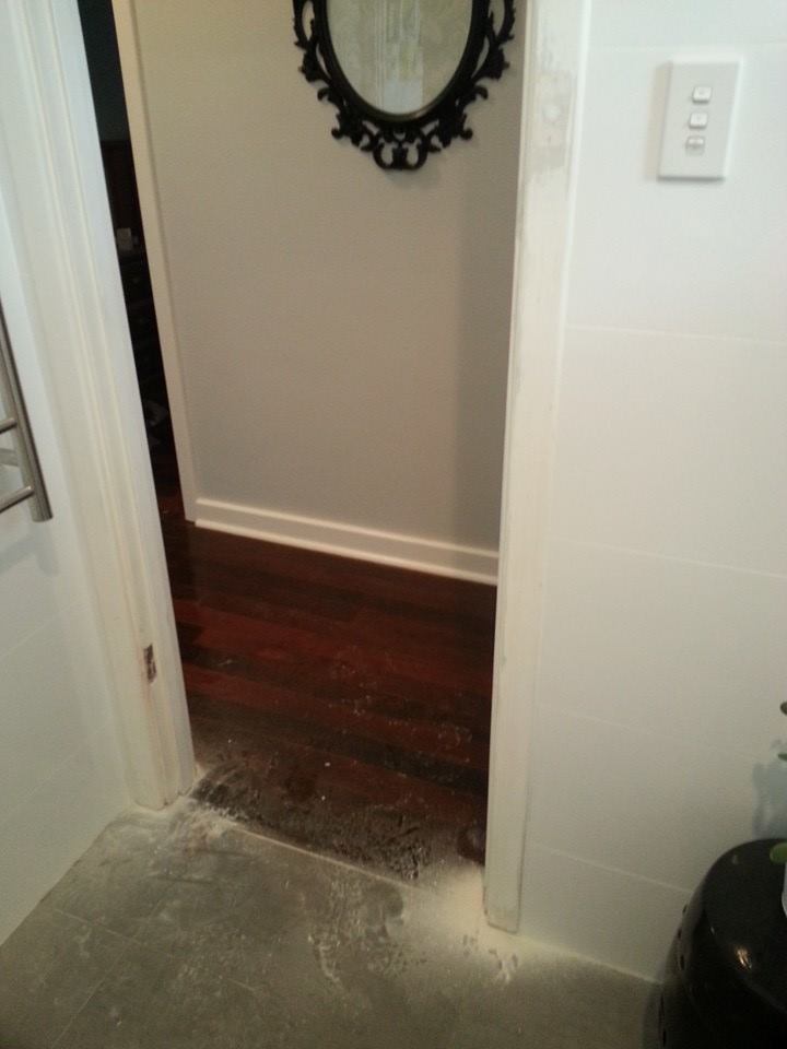 Jarrah Jungle Painting Door Frames + Internal Doors With Dulux Paint