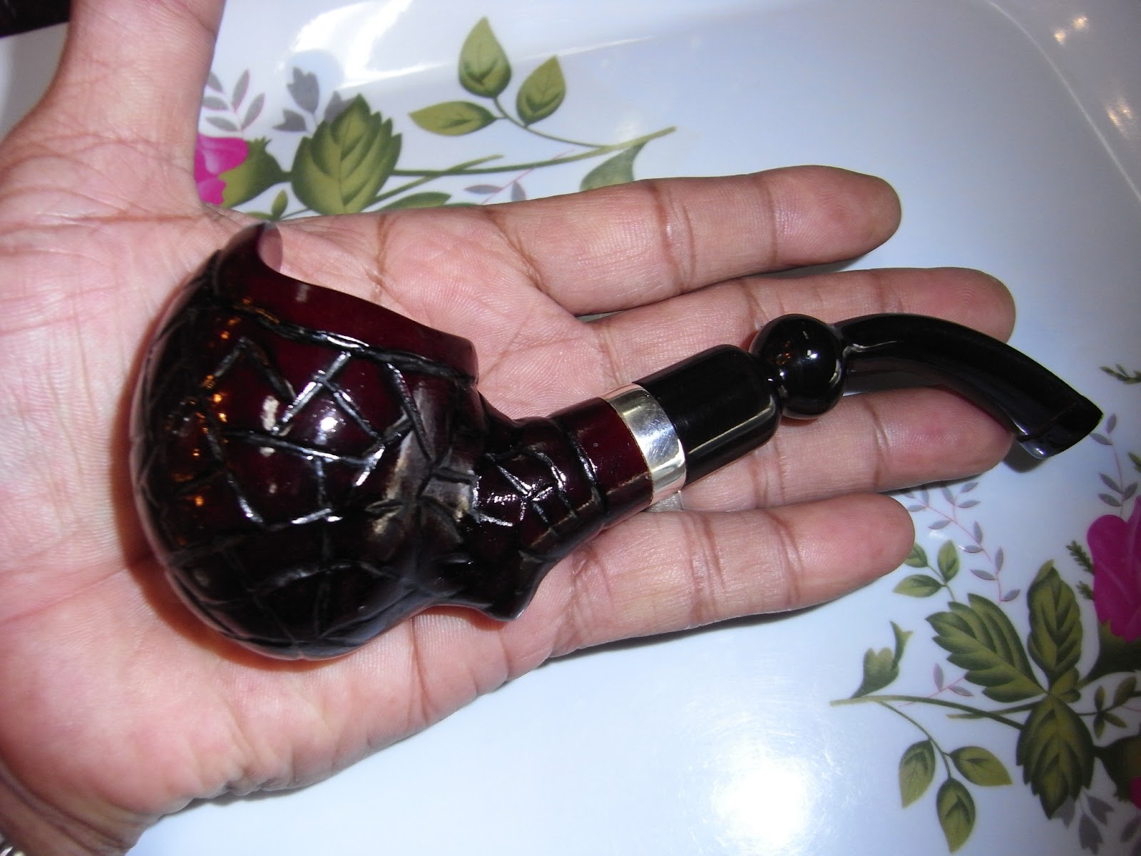 Malaysia Tobacco Smoking Pipes Local Wood