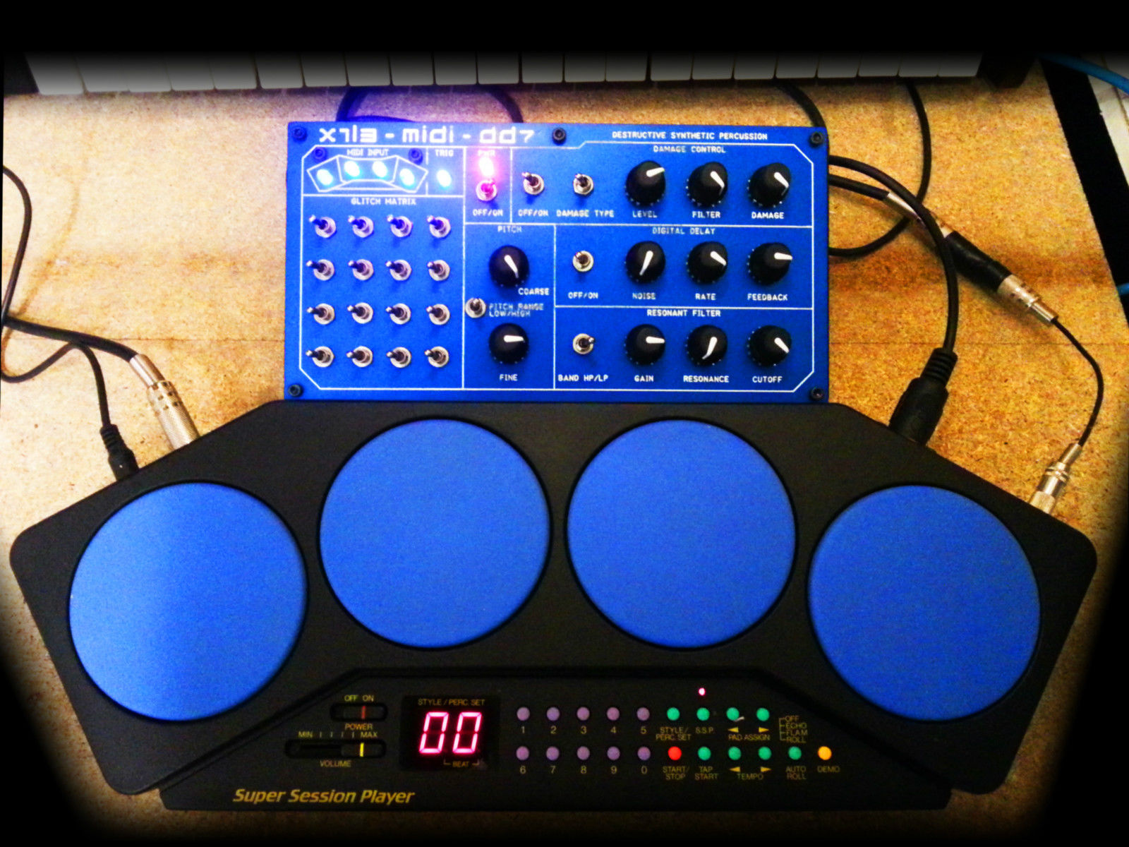 yamaha dd7 drum machine