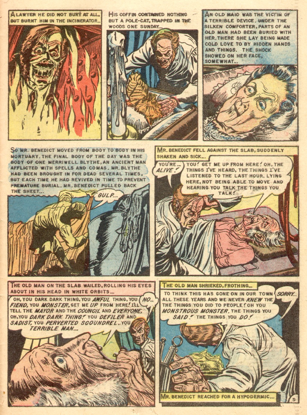 Read online Tales From The Crypt (1950) comic -  Issue #36 - 32