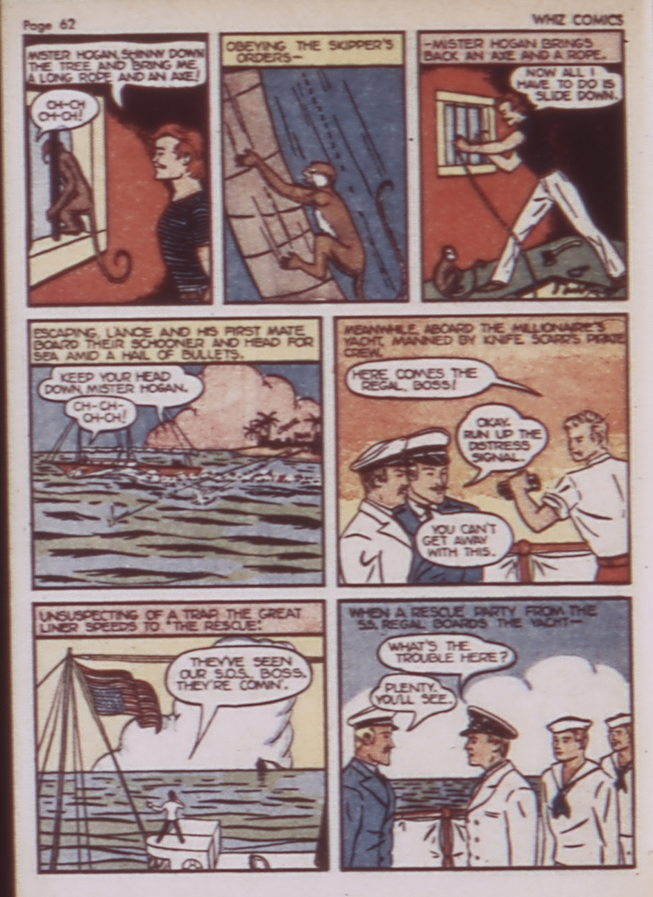 Read online WHIZ Comics comic -  Issue #3-April 1940 - 64