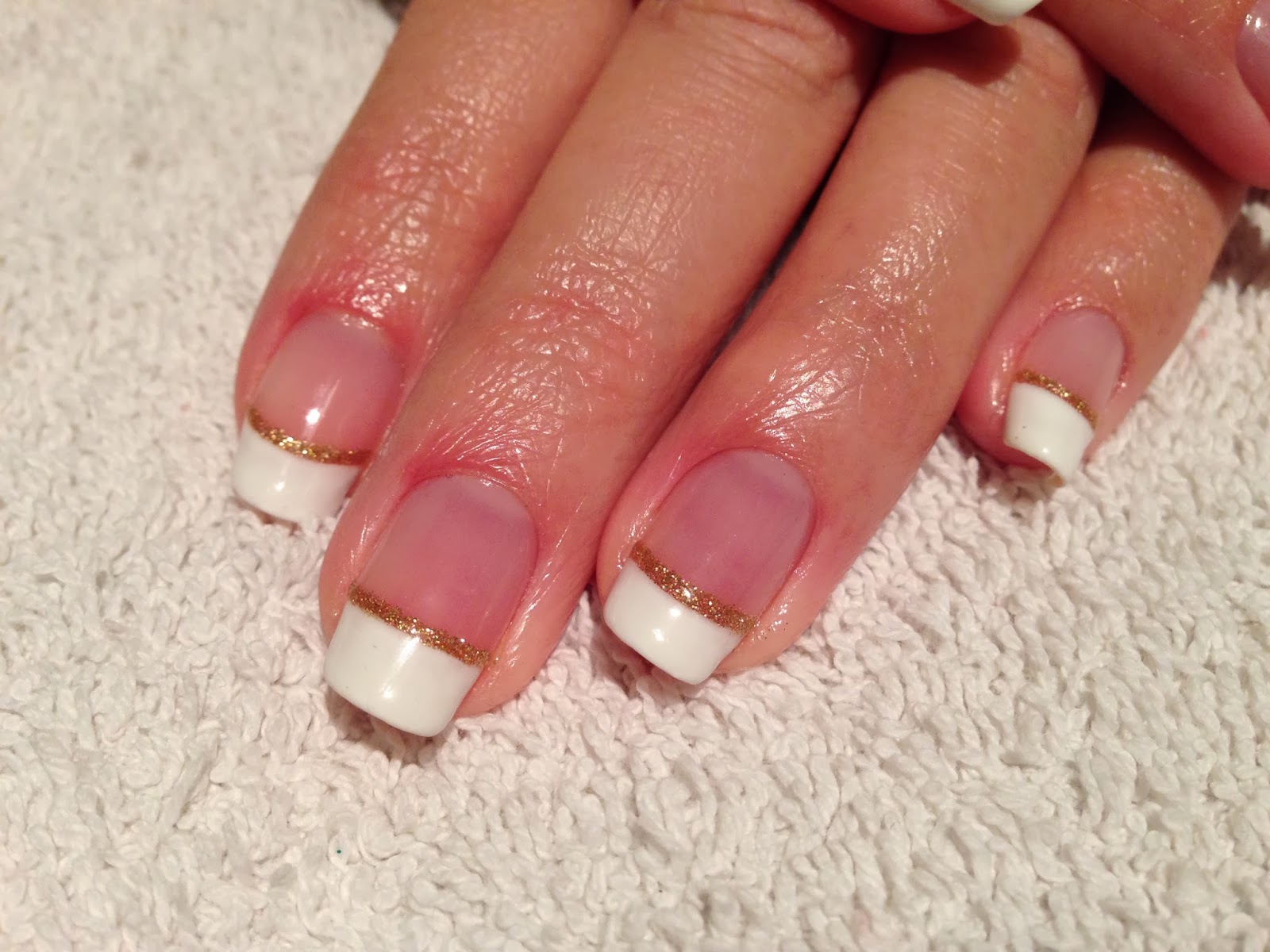 5. "Red and Gold French Manicure for the Holidays" - wide 1