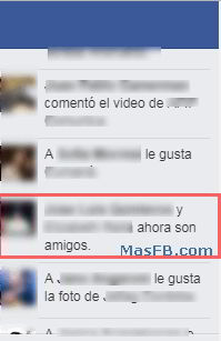 Ocultar notificaciones de amistad en Facebook Ocultar notificaciones de amistad en Facebook - MasFB