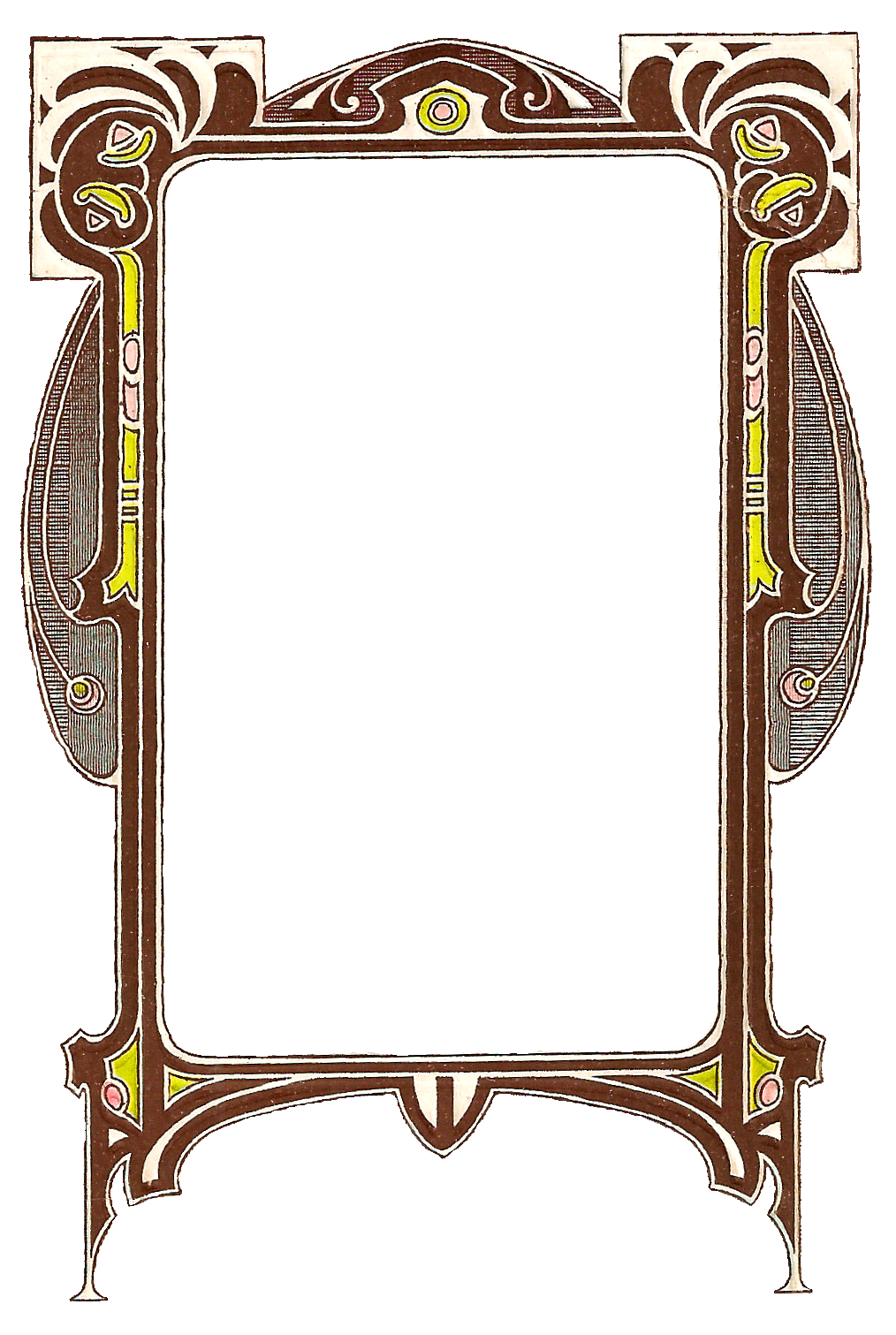 The Graphics Monarch: Decorative Frame Download Digital Border Image