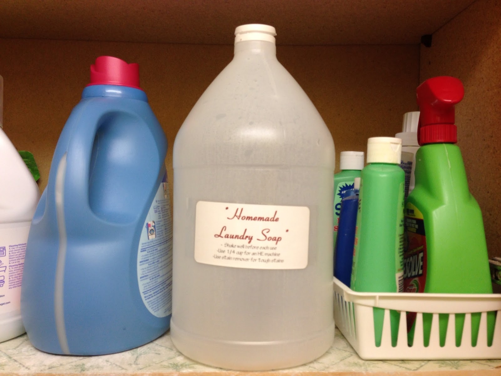 Shannon's Custom Cakes DIY Liquid Laundry Soap