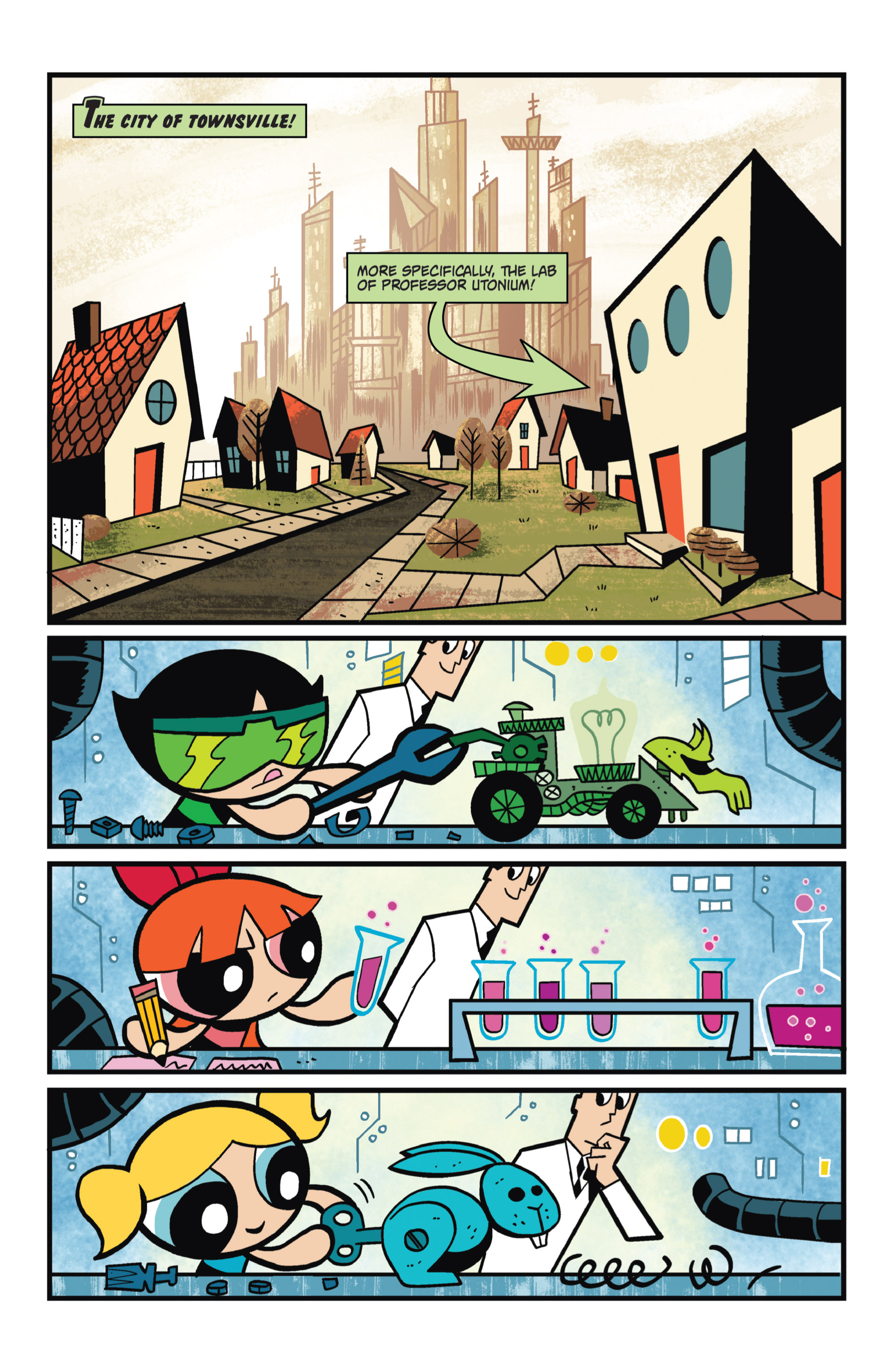 Read online Powerpuff Girls (2013) comic -  Issue #7 - 3