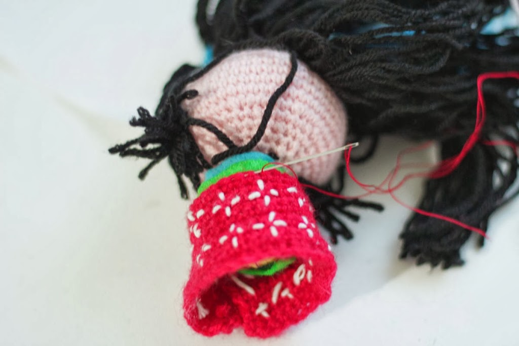 crochet kokeshi doll pattern free