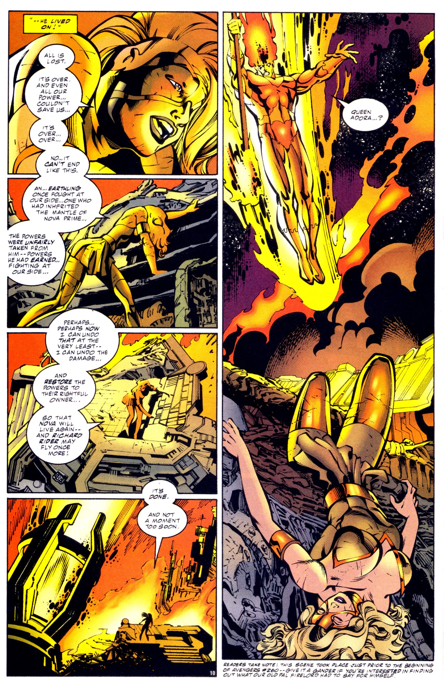 Read online Nova (1999) comic -  Issue #1 - 10