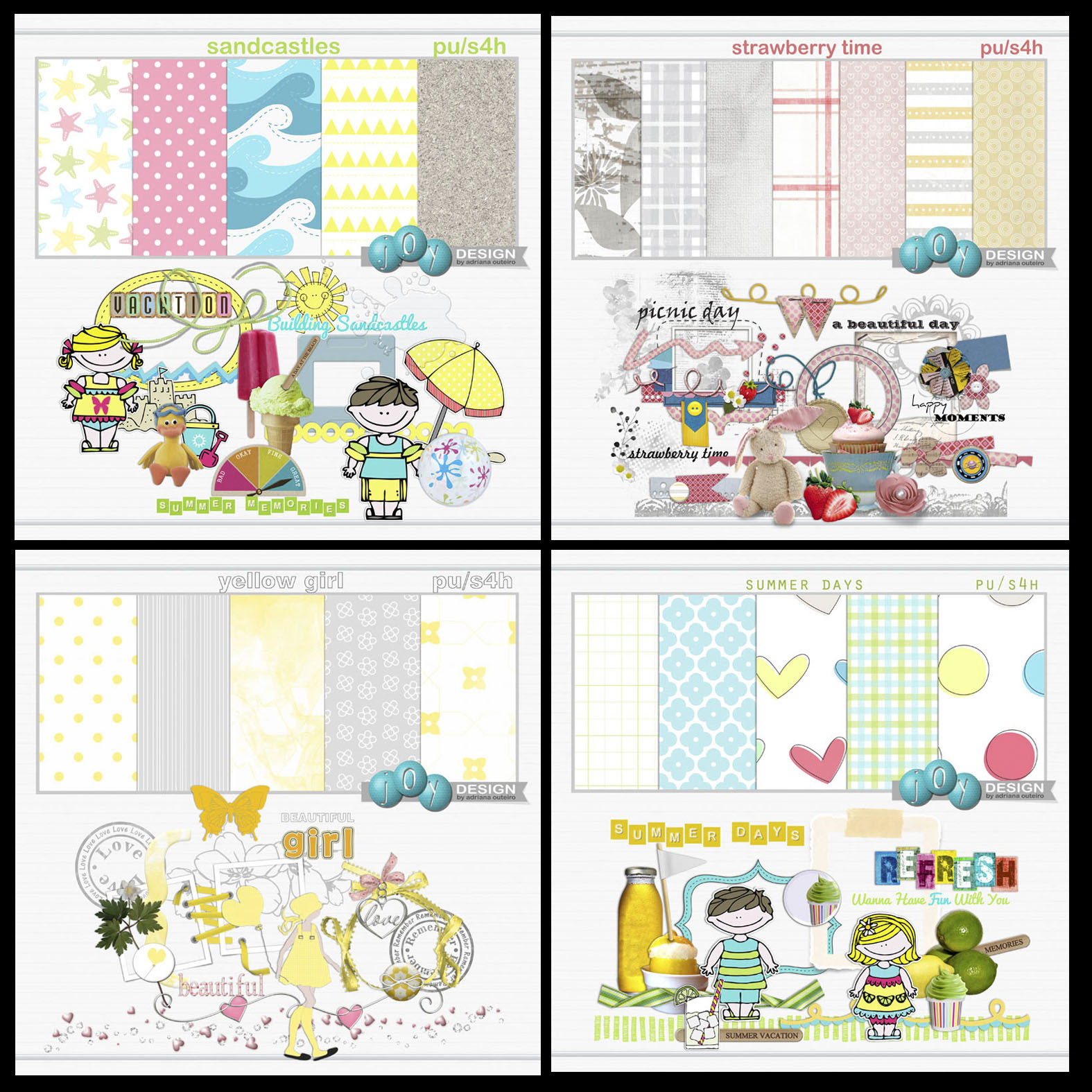 joy design: novidades+freebies