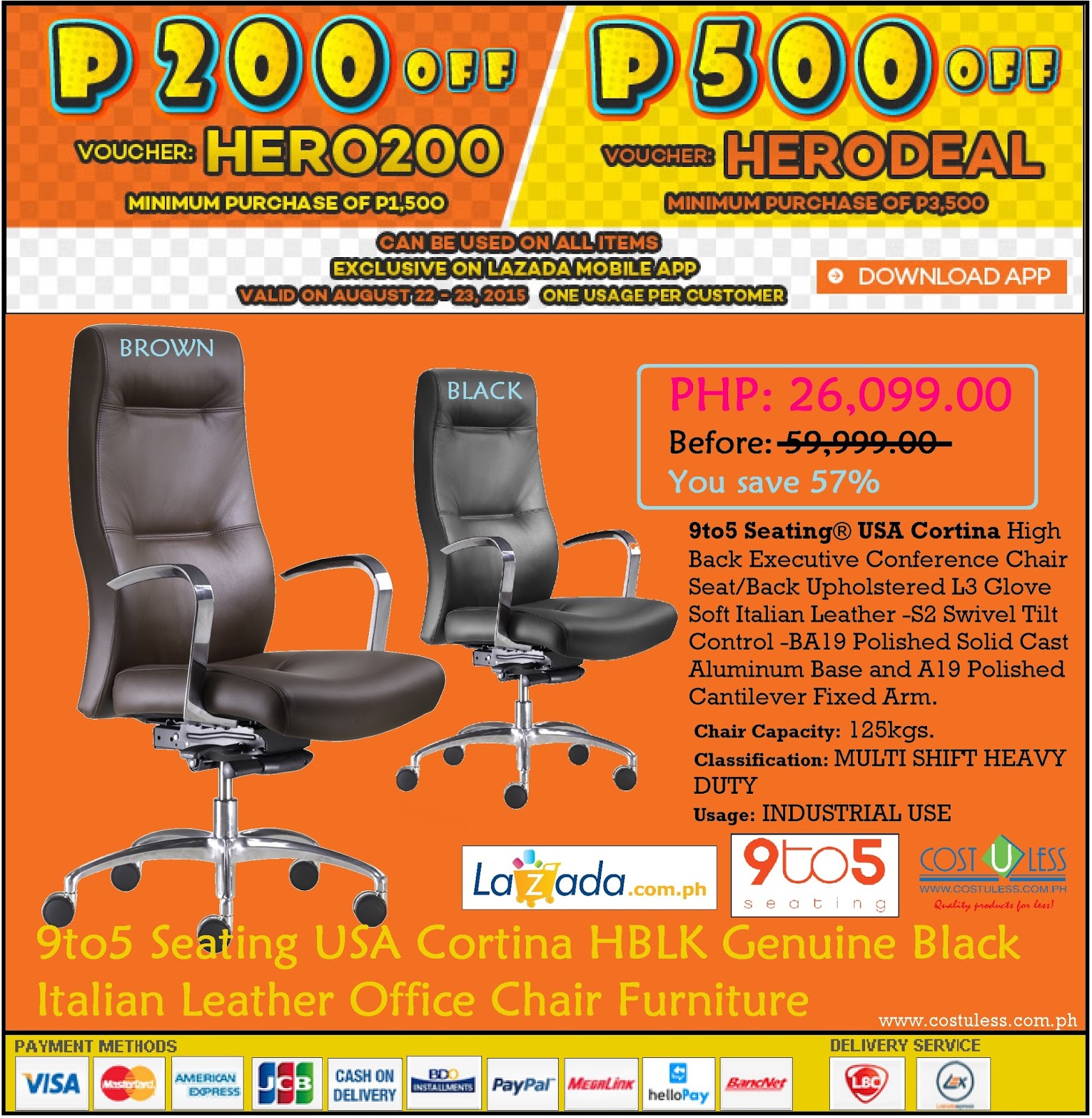 Office Chair Lazada UMD Ergonomic MidBack mesh office chair W11