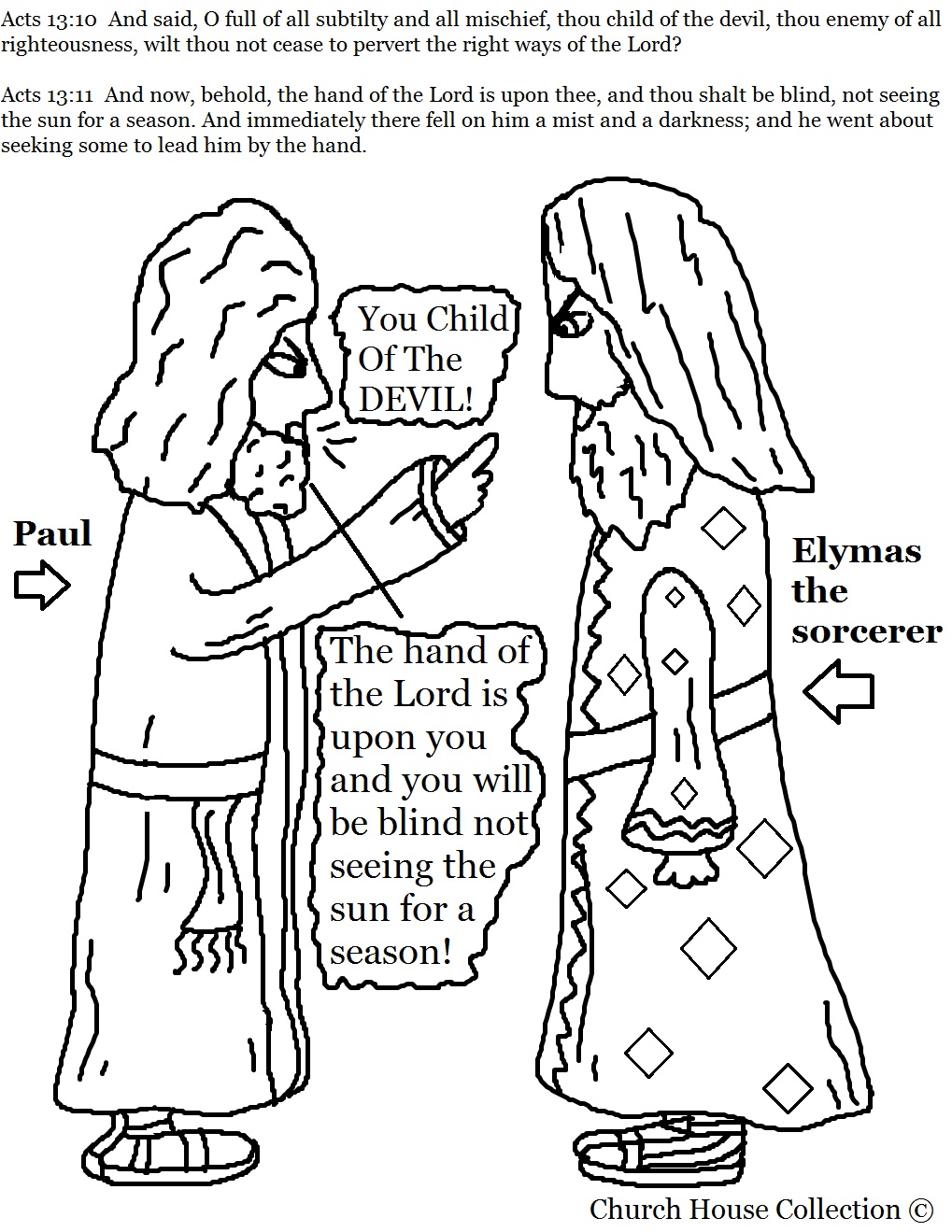 acts 1 coloring pages - photo #19