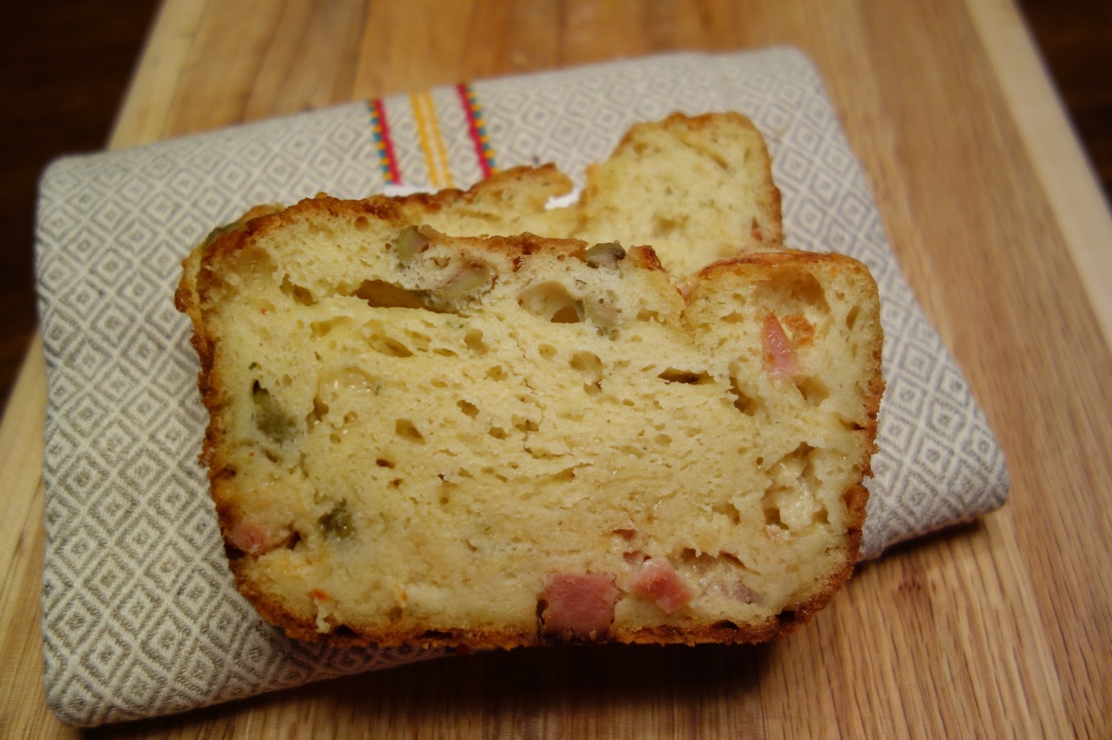 37 Cooks Sunny Paris Olive and Ham Cake