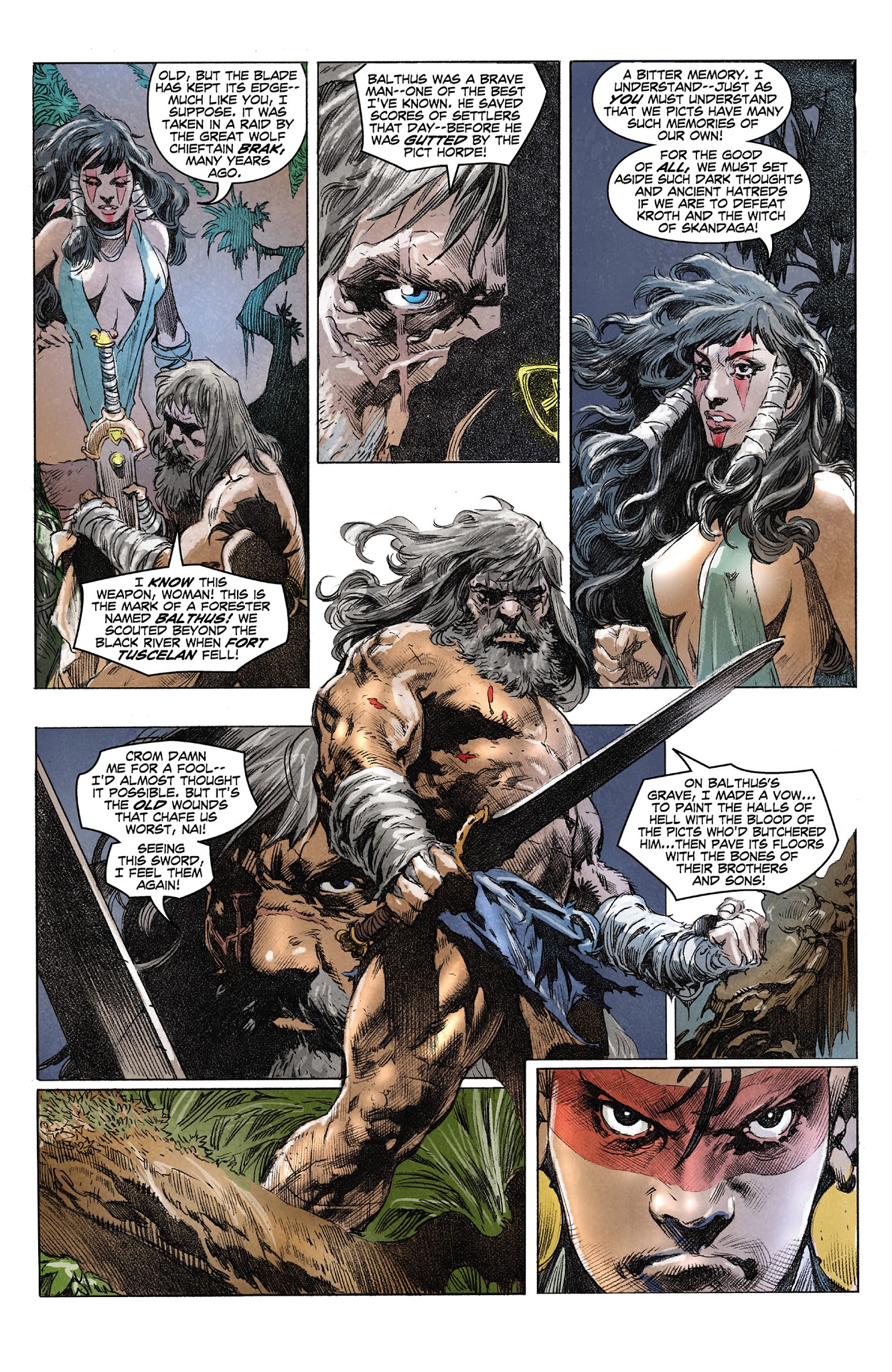 Read online King Conan: Wolves Beyond the Border comic -  Issue #3 - 9
