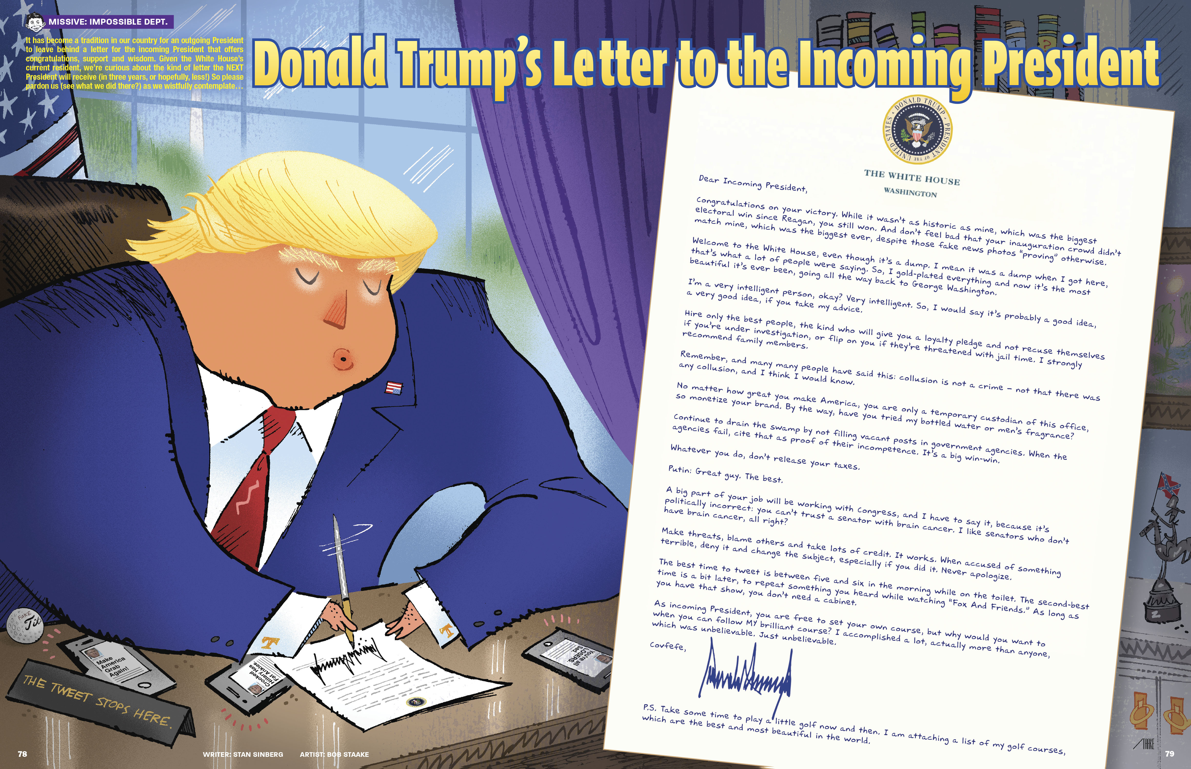 Read online MAD About the Trump Era comic -  Issue # TPB - 74