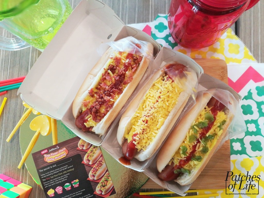 Jollibee TOPYOUROWN Cheesy Classic Jolly Hotdog! Patches of Life