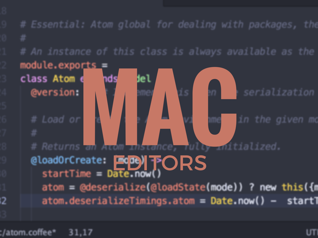 10 Free Mac Text Editors For Osx Users Fromdev
