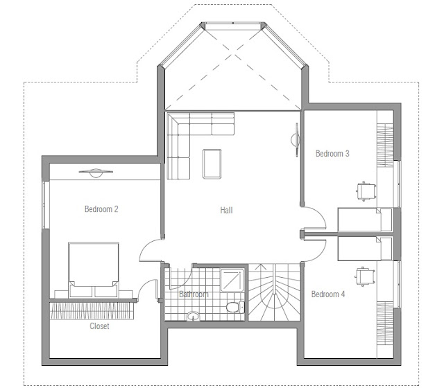 Classical affordable home plan