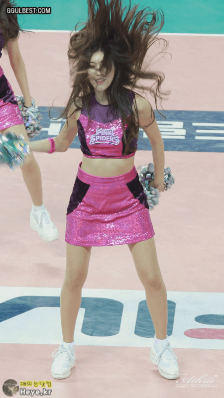핑크스파이더 치어리더 김연정