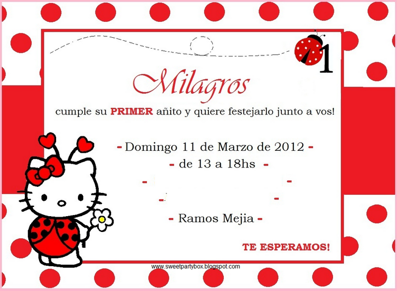 Sweet Party Box Milagros cumple su Primer Año junto a Kitty Vaquita de