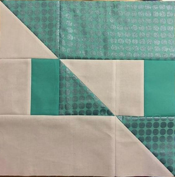 Libby Dibby Stuff Flip Flop Quilt Block