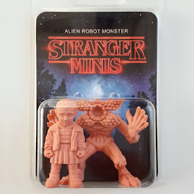 Stranger Things “Stranger Minis” Keshi Rubber Mini Figures Set 1 by Alien Robot Monster