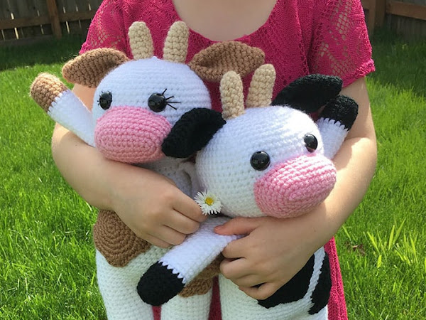Amigurumi Cow - A Free Crochet Pattern