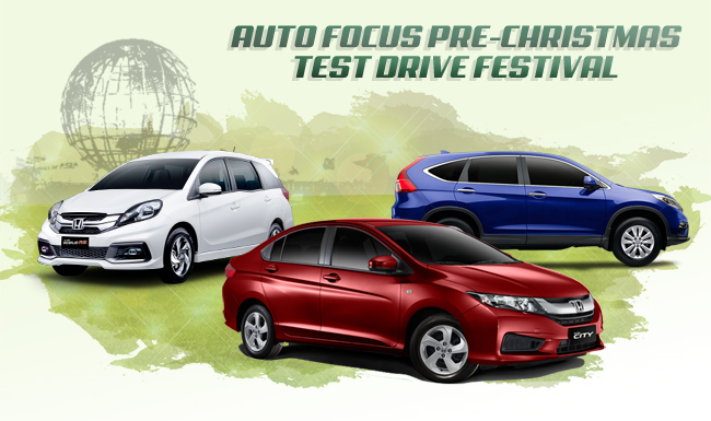 Honda Participates in the Auto Focus Pre-Christmas Test Drive Festival 2015