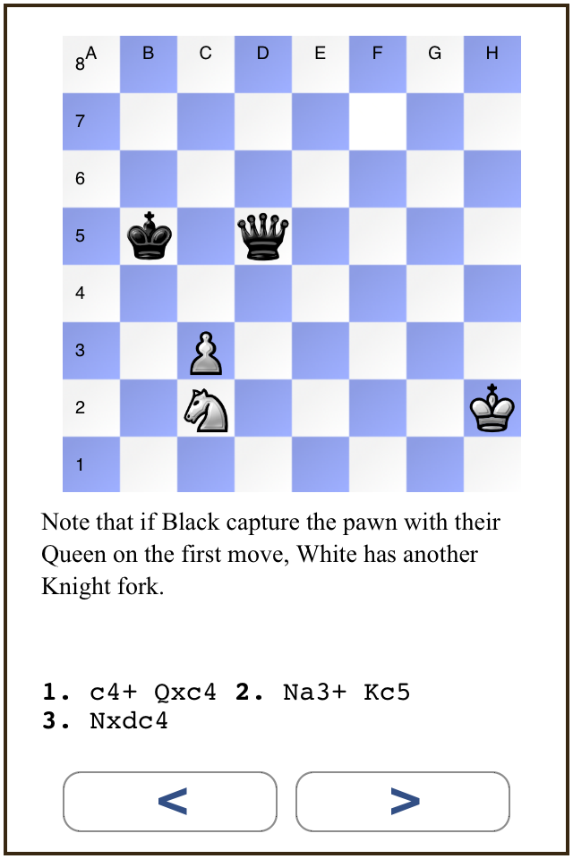 Chess Trainer blog The Fork
