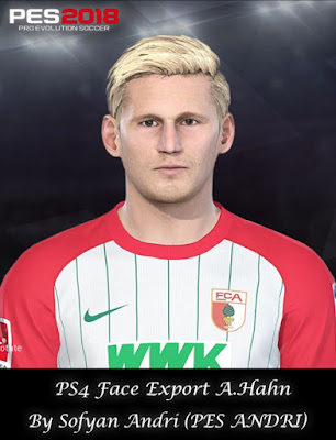 Ultigamerz Pes 2018 Andre Hahn Fc Augsburg Face