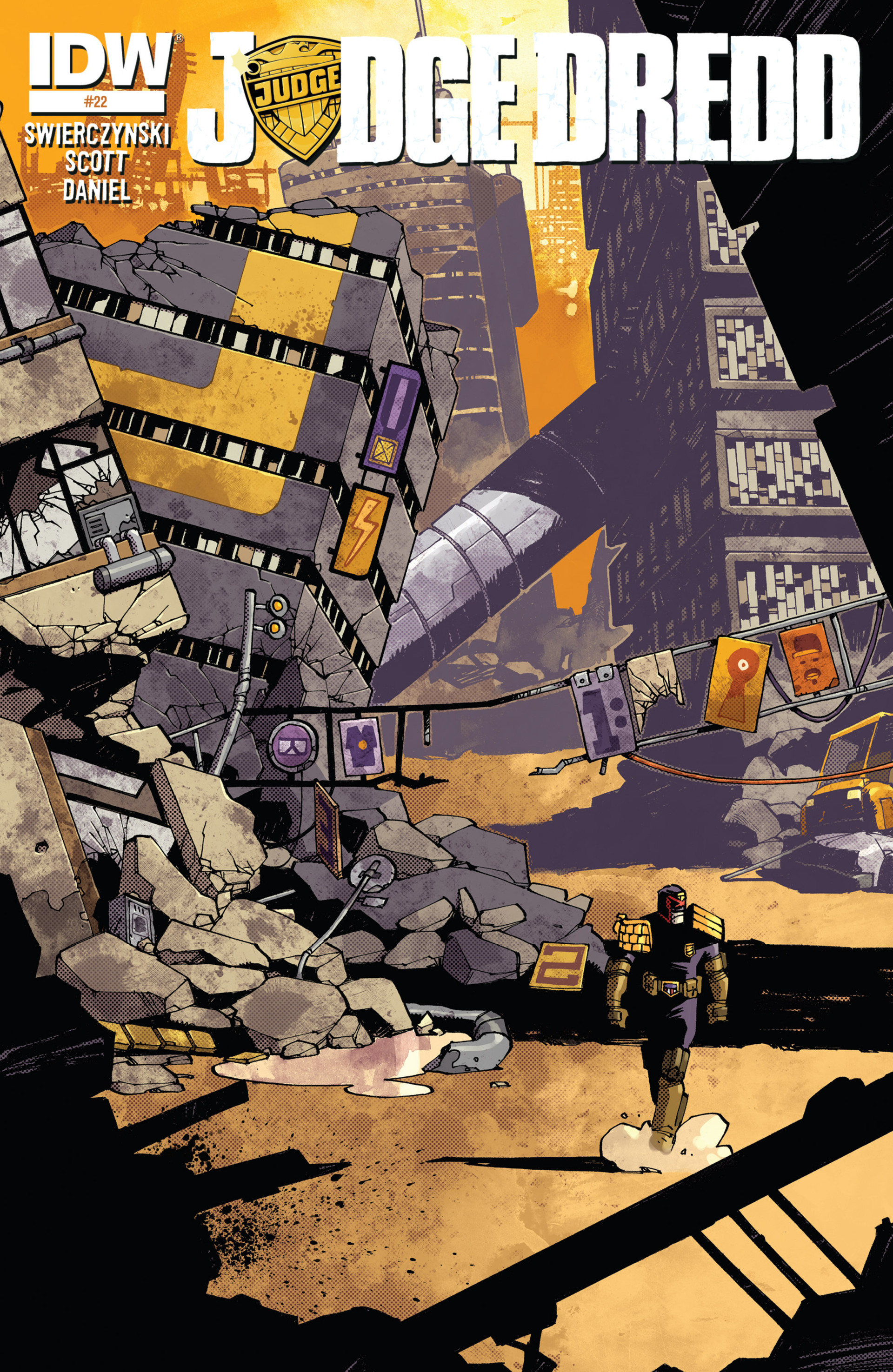 Read online Judge Dredd (2012) comic -  Issue #22 - 1