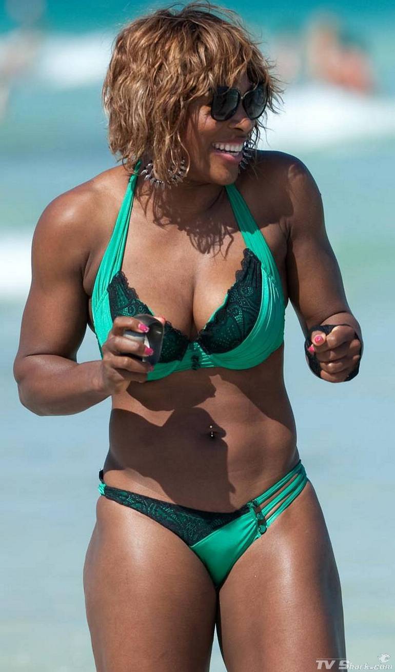 Williams boobs serena Serena Williams. 