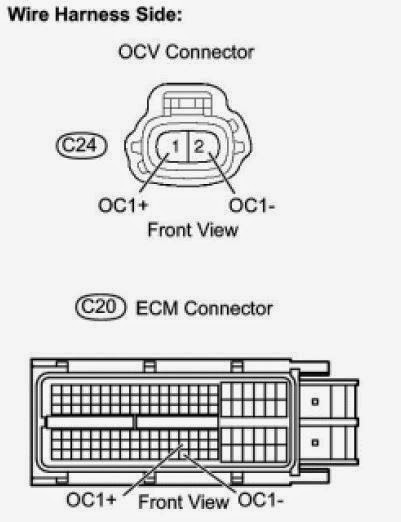 Toyota Yaris Corolla 2008,2009,2010,2011 1NZ (FE) fault code P0010