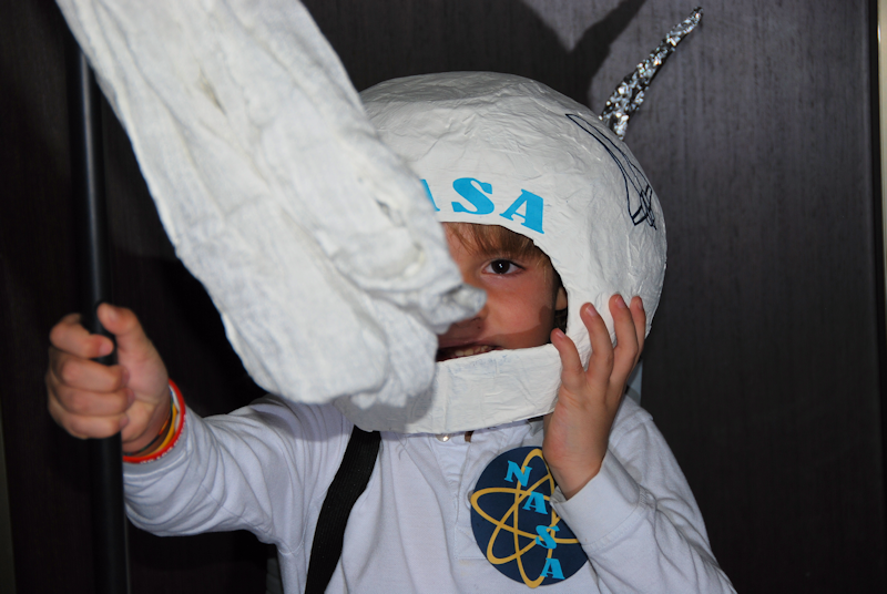 Disfraz de astronauta niño handmade
