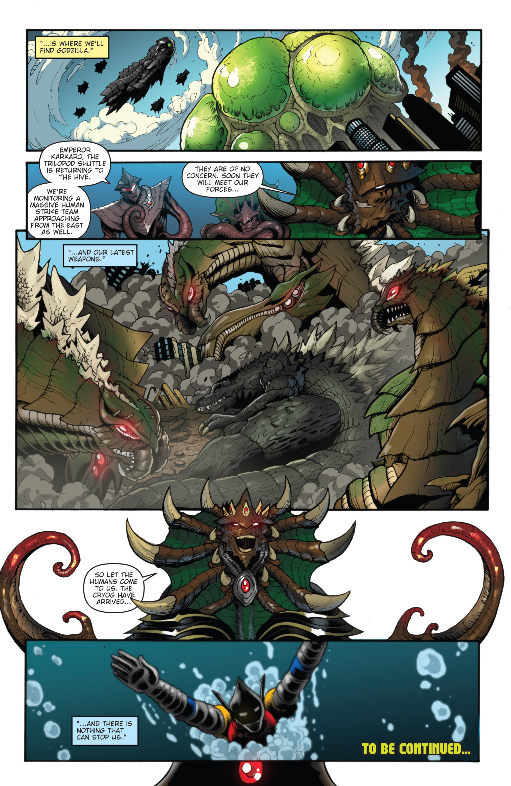 Read online Godzilla: Rulers of Earth comic -  Issue #23 - 22