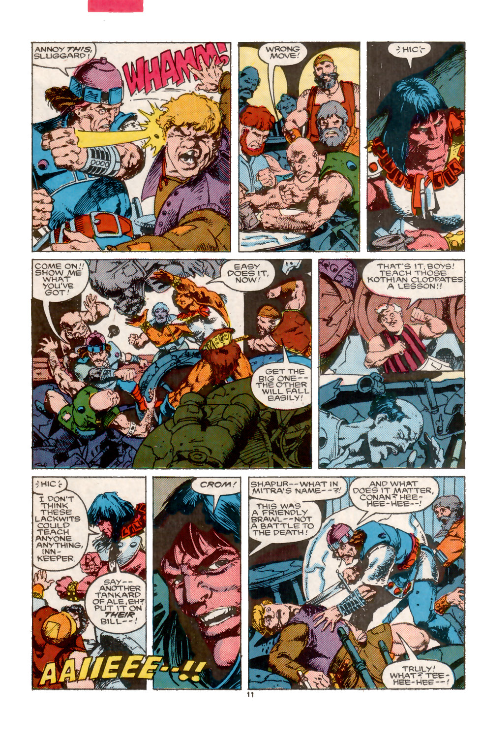 Read online Conan the Barbarian (1970) comic -  Issue #202 - 12