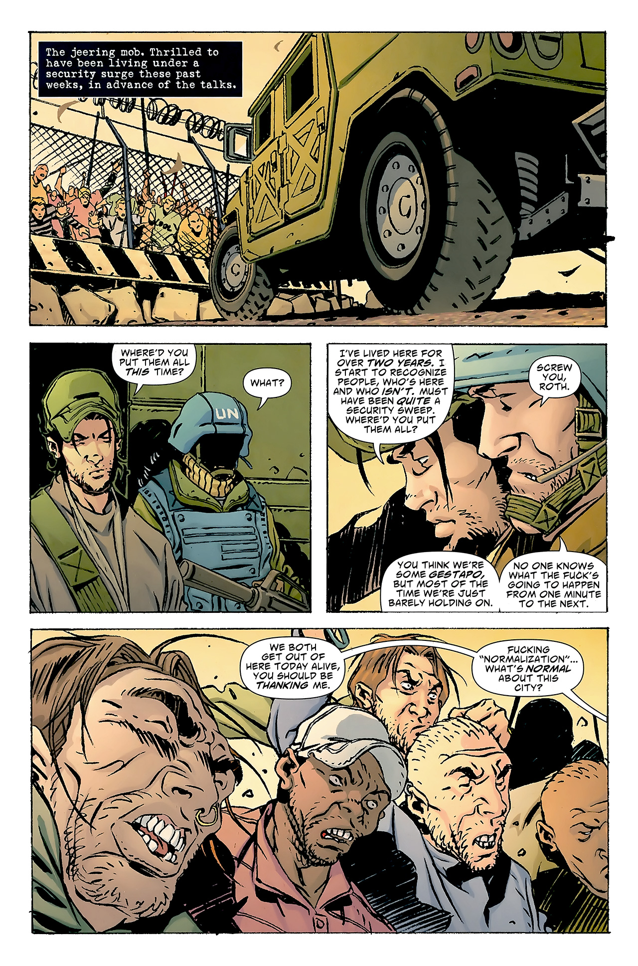 Read online DMZ (2006) comic -  Issue #29 - 9