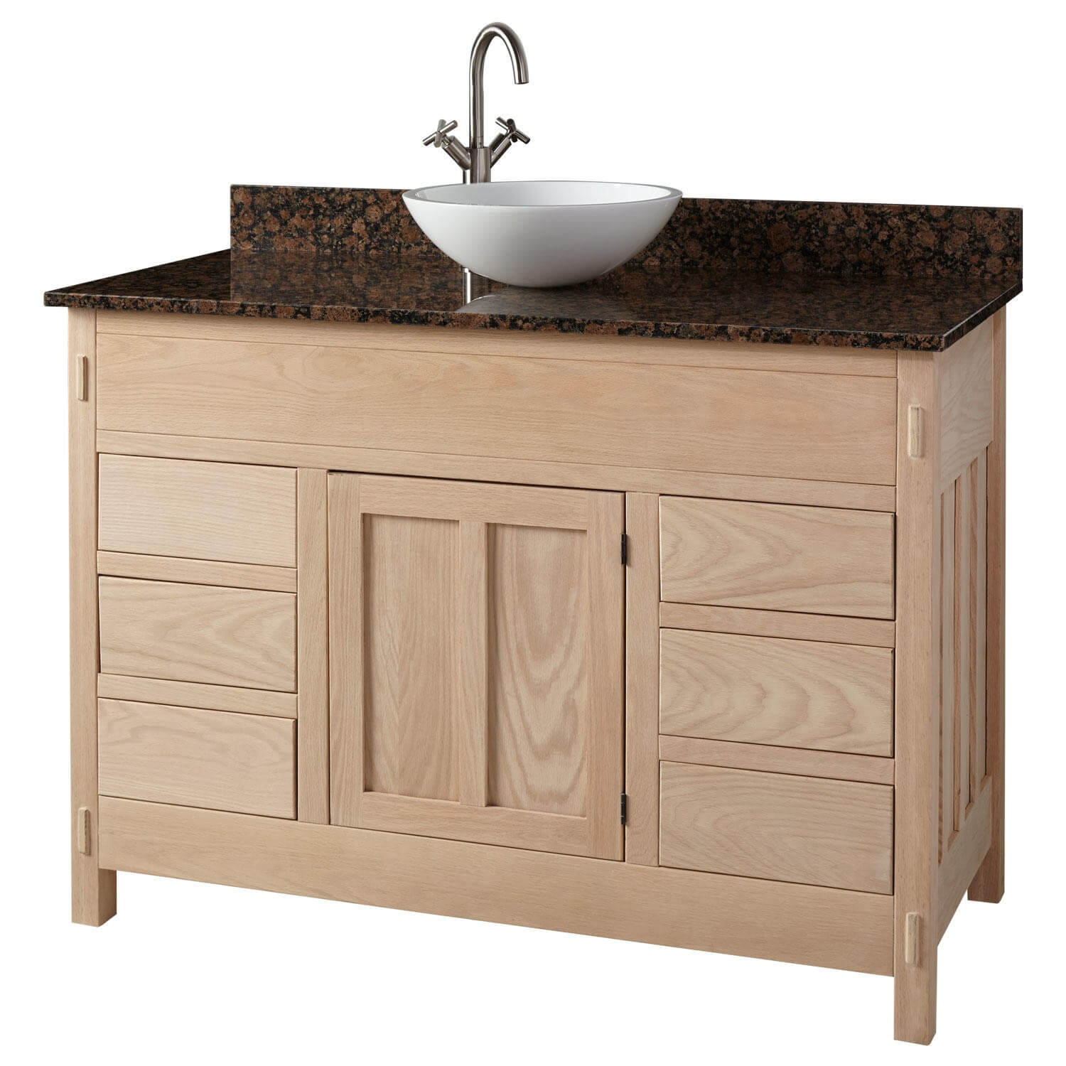Unfinished Bathroom Vanities - 30 Inch Unfinished Bathroom Vanity Base Cabinet With Drawers